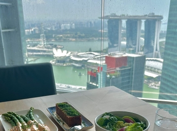 Artemis Grill & Sky Bar, Romantic restaurant in Singapore to celebrate birthdays and enjoy delicious food