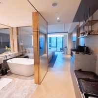 W Taipei Xinyi, close to Taipei 101 landmark skyscraper, Taipei Arena and Qixing