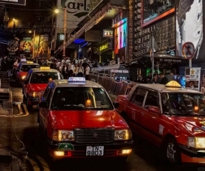 C Club in Lan Kwai Fong - Hong Kong's nightlife style. The first bar to intr
