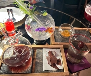 The Rooftop bar on the 65th floor of the Langham Hotel in Jakarta is a great pla
