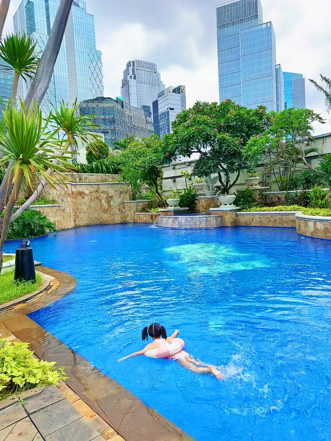 Jakarta-The Ritz-Carlton, Jakarta, Indonesia Aloha white sand beach is so beautiful