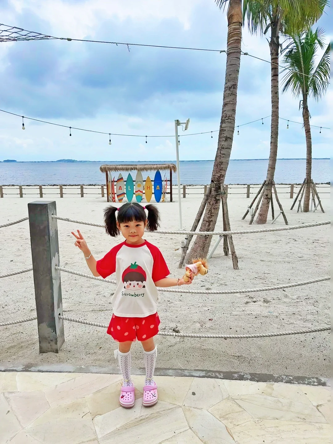 Jakarta-The Ritz-Carlton, Jakarta, Indonesia Aloha white sand beach is so beautiful