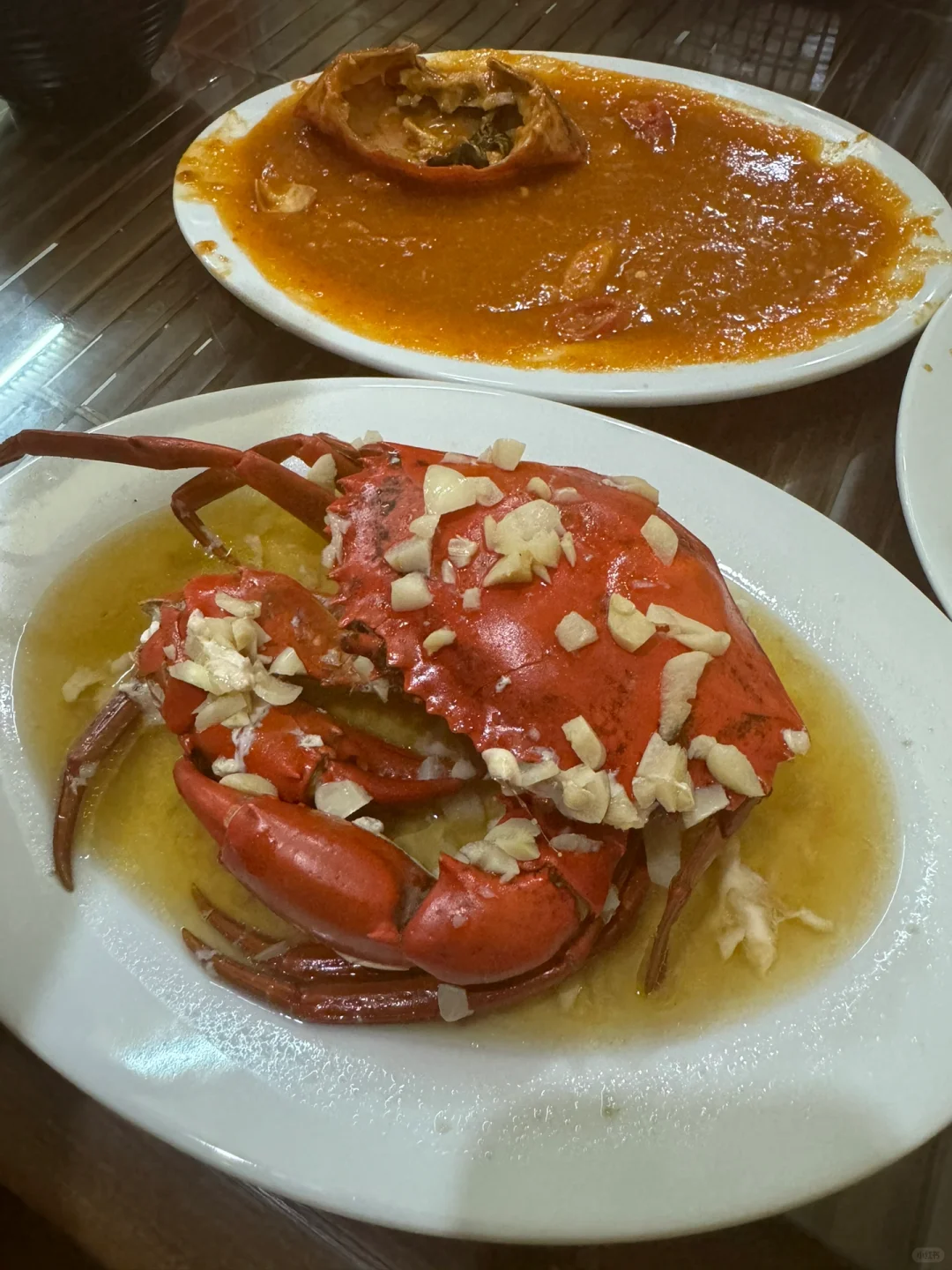 Bali-I ate giant crabs twice in three days in Bali, Indonesia. They were delicious and very delicious.