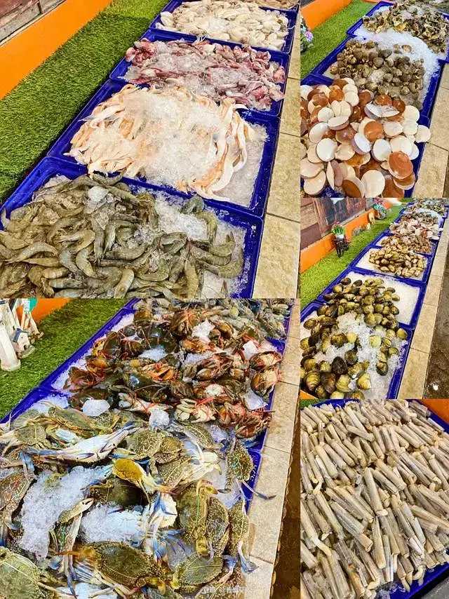 Pattaya-Unlimited seafood buffet barbecue for less than 15 dollars, I really love it in Pattaya, Thailand