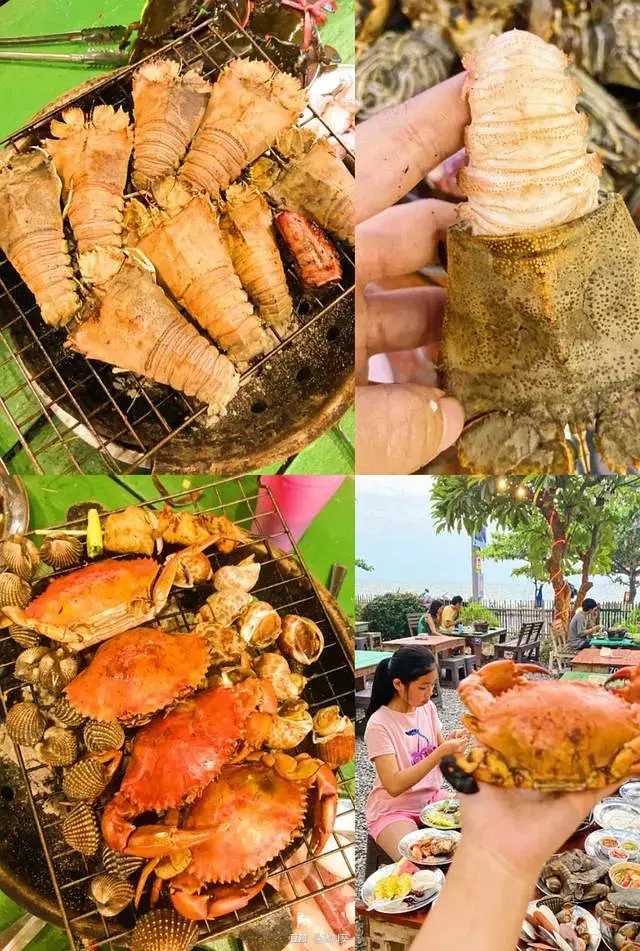 Pattaya-Unlimited seafood buffet barbecue for less than 15 dollars, I really love it in Pattaya, Thailand
