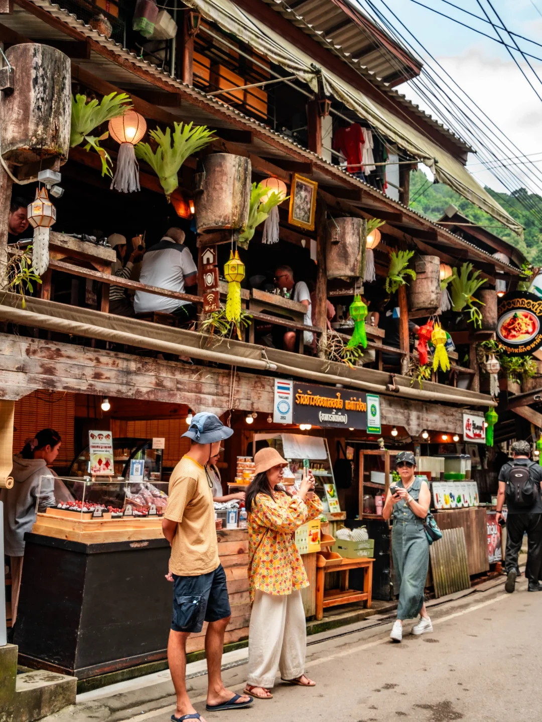 Chiang Mai-Mae Kampong Village, a small Thai village with very tropical characteristics
