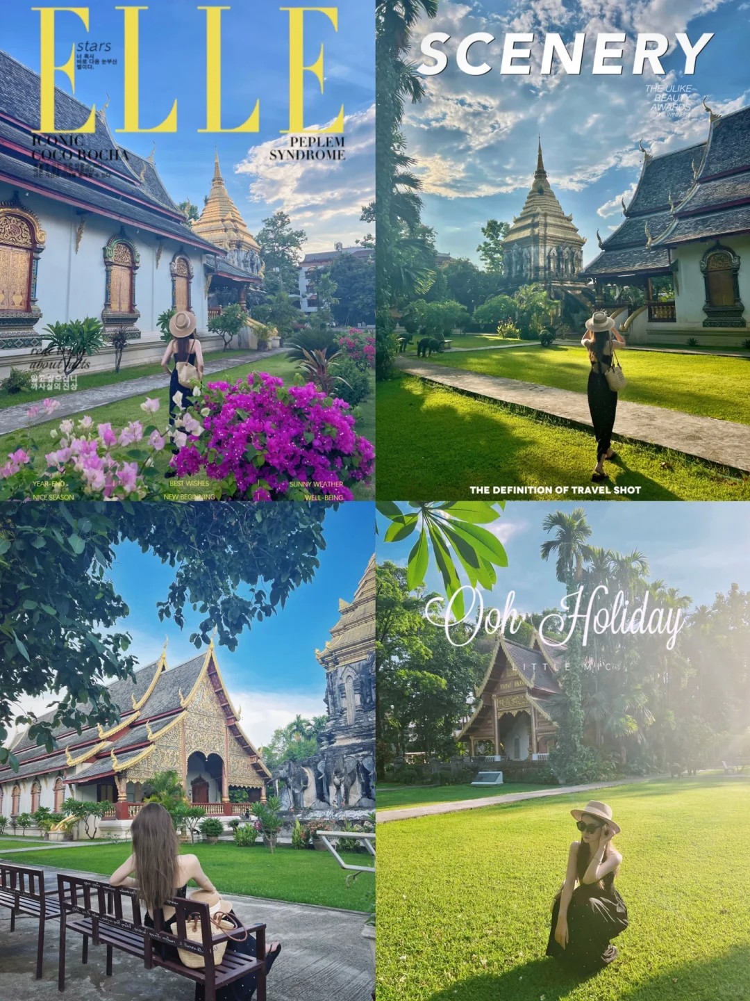 Chiang Mai-Tha Pae Gate, Wat Phra Sin, Wat Chiang Man, Mount Doi Suthep, Wat Doi Suthep, photo tour