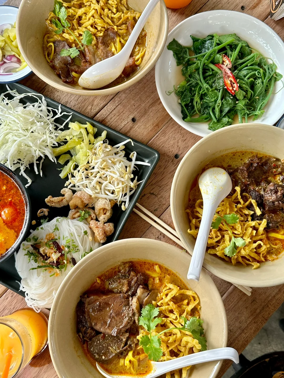 Chiang Mai-7 must-try restaurants in Chiang Mai: Sanae thai cuisine, Blue noodle, Kao Soy Nimman, Punn Toh, The house by ginger, Khao Soi Mae Sai, 1’s kitchen journey