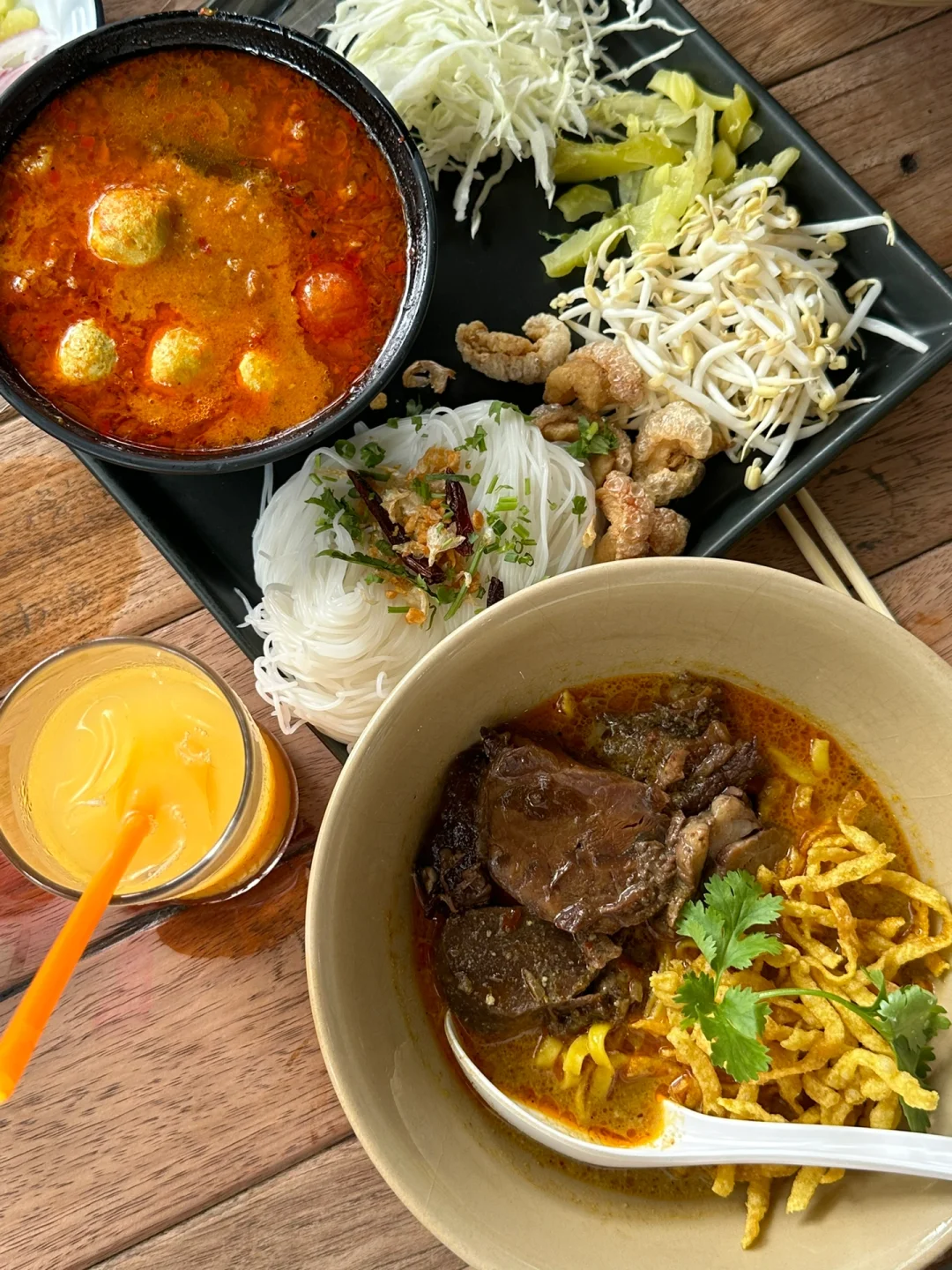 Chiang Mai-7 must-try restaurants in Chiang Mai: Sanae thai cuisine, Blue noodle, Kao Soy Nimman, Punn Toh, The house by ginger, Khao Soi Mae Sai, 1’s kitchen journey