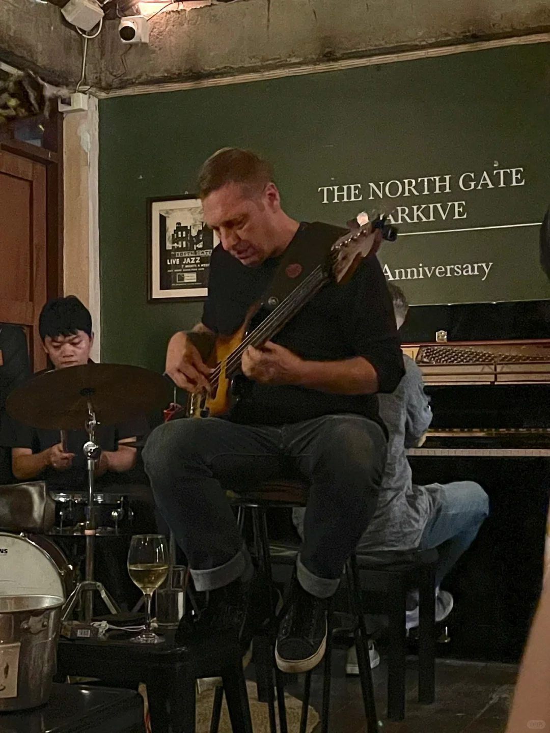 Chiang Mai-The North Gate jazz .Co-0p, a famous jazz club in the north of the ancient city of Chiang Mai