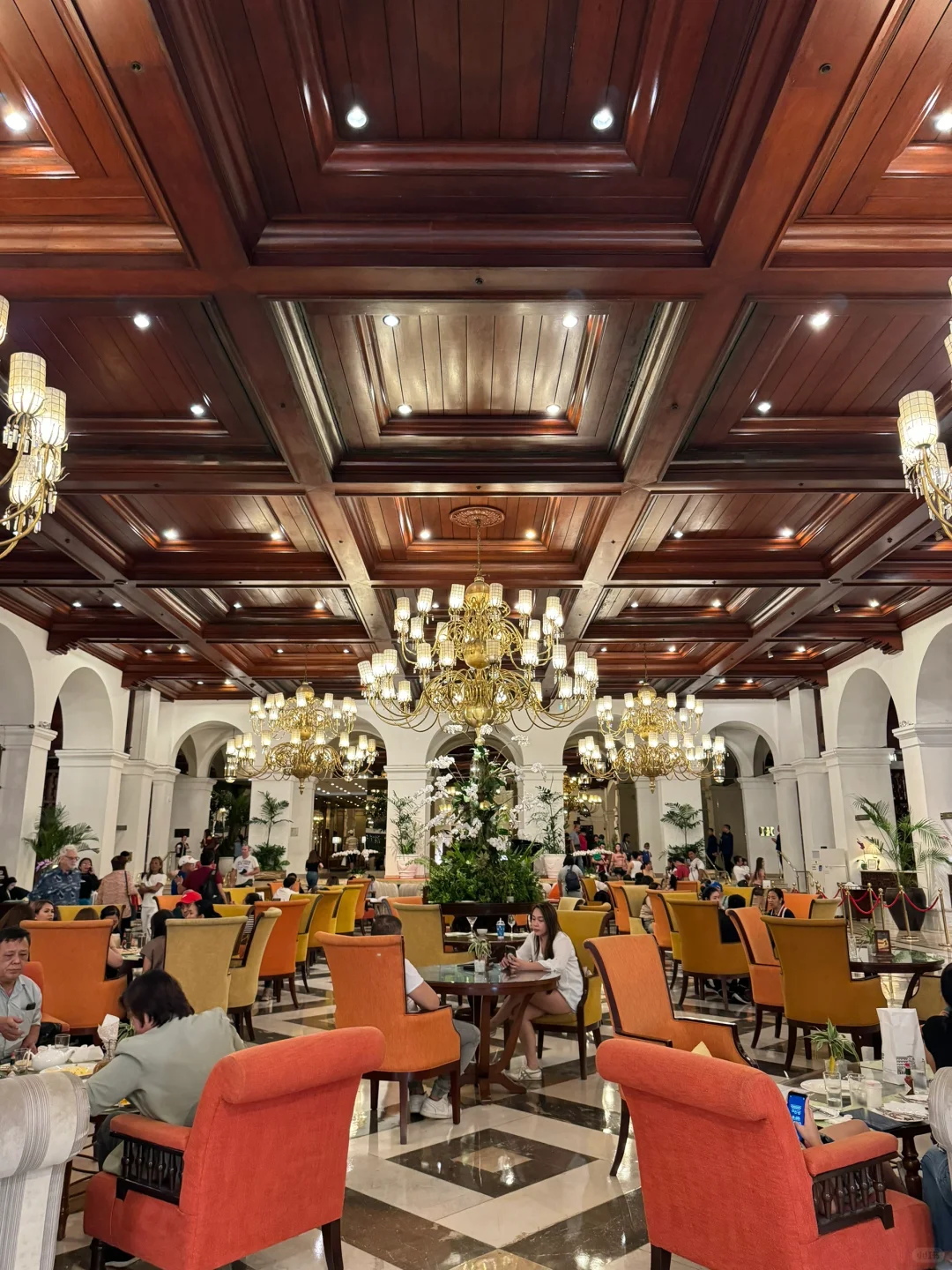 Manila/Luzon-Manila Grand Hotel, a century-old hotel founded in 1912, with wooden luxury