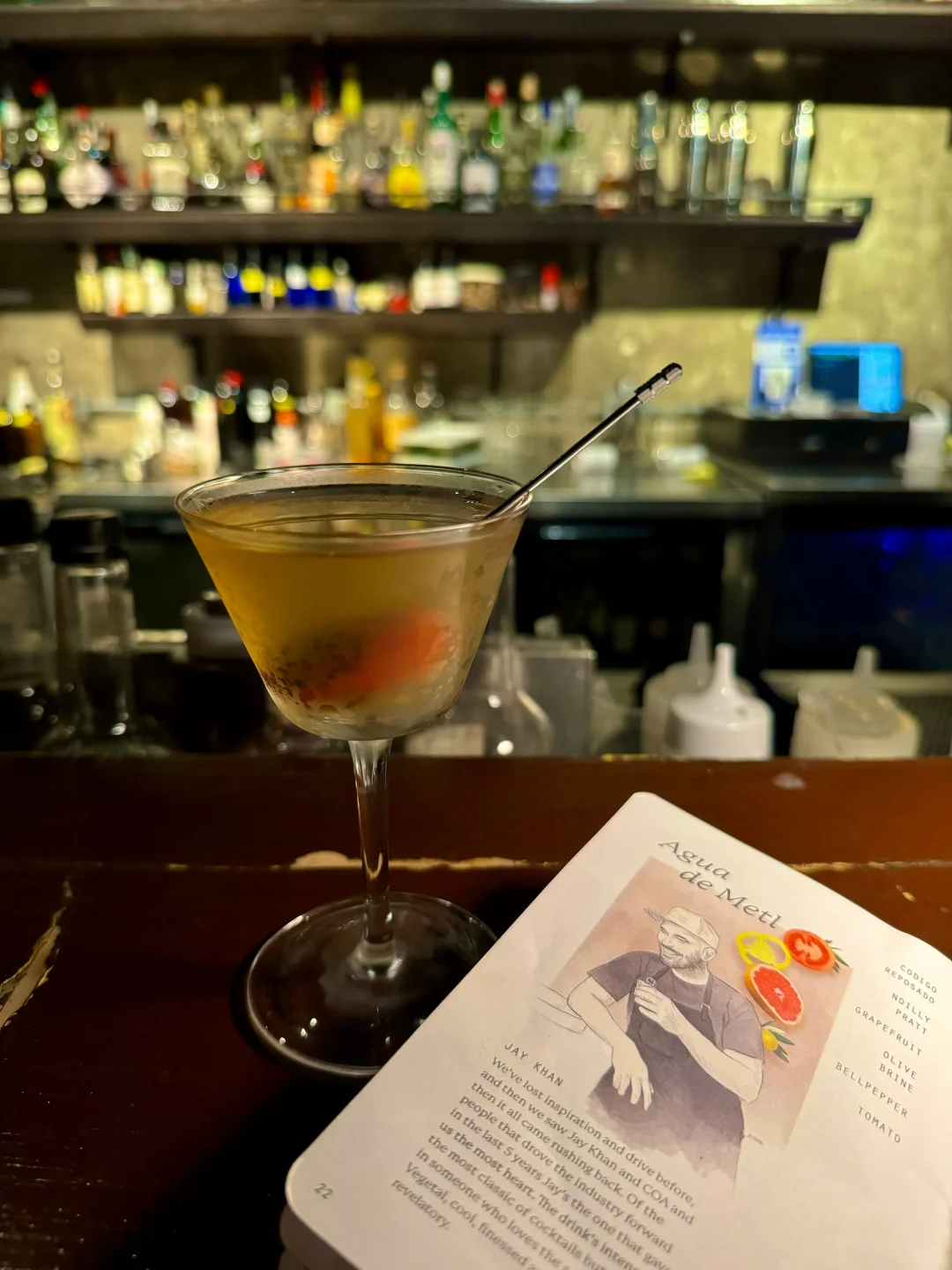 Manila/Luzon-The Curator bar, recommend the walk through and Agua de Metl Asia ranking 34/50