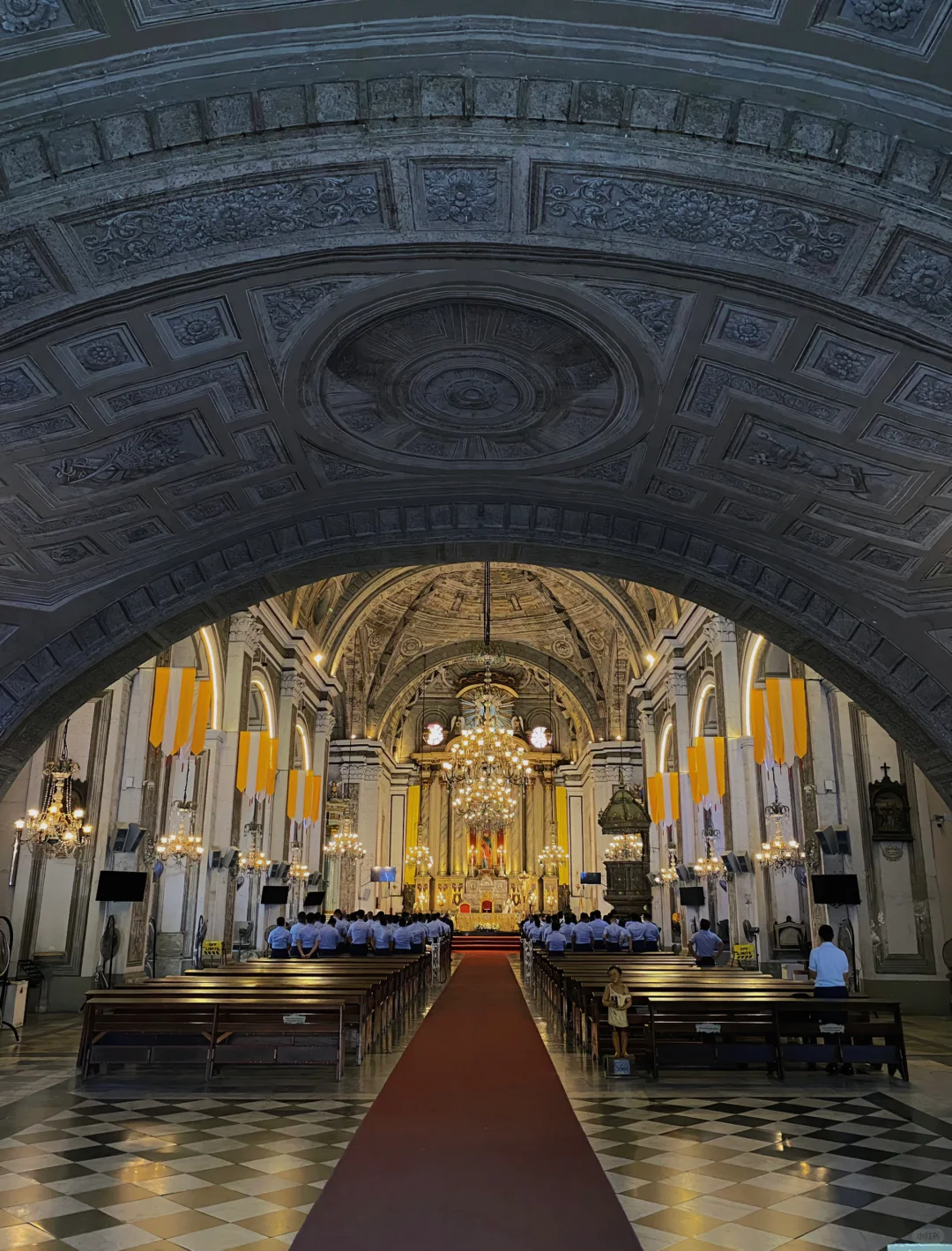 Manila/Luzon-Manila 2 days and 1 night, Manila Cathedral, San Agustin Church, National Museum of fine art, Baluarte de San Diego, SM Mall of Asia