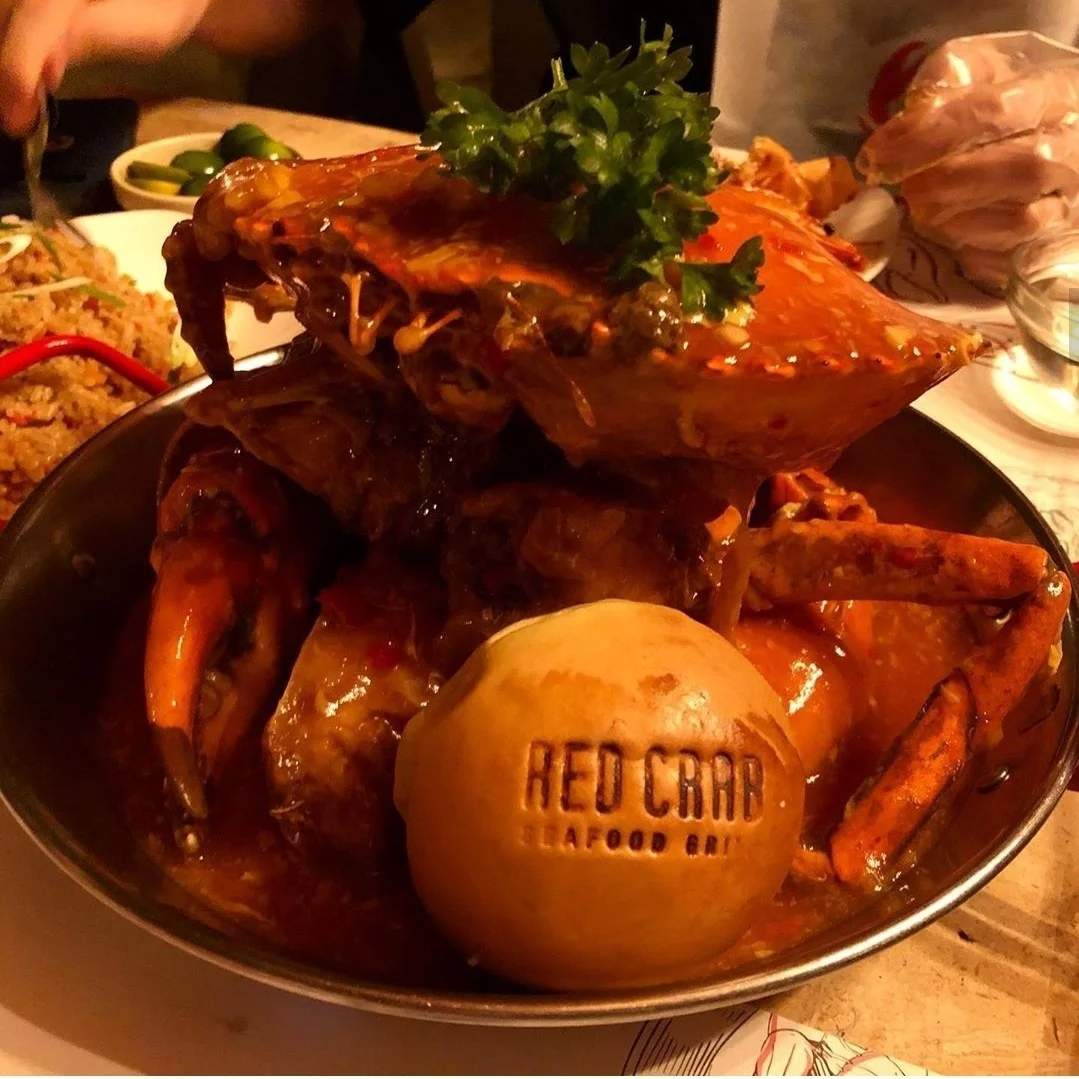 Cebu-A must-go crab shop for delicious food in Cebu, the red crab and chilli crab are very big