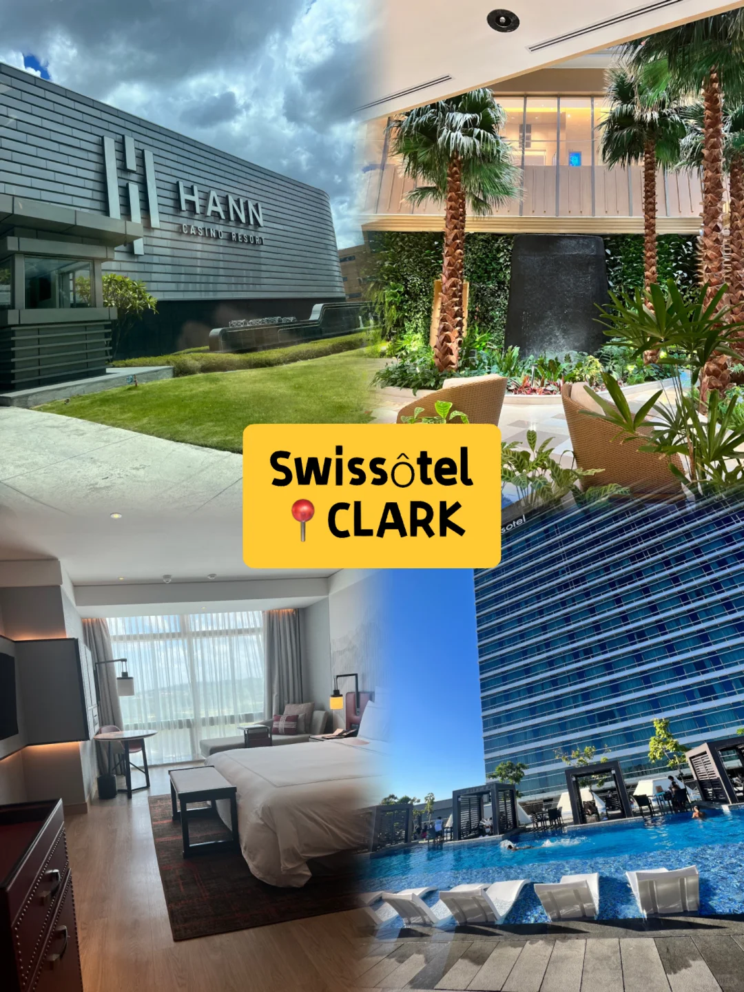 Clark/Angel City-Accor card Swissôtel Clark Philippines Hotel in Angeles City, heated infinity pool