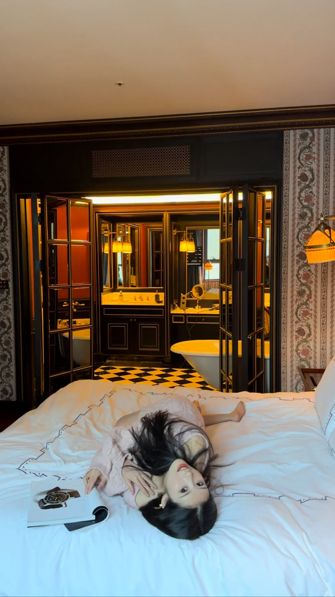 Seoul-L'Escape Seoul retro decoration hotel, the photos taken at random are very beautiful