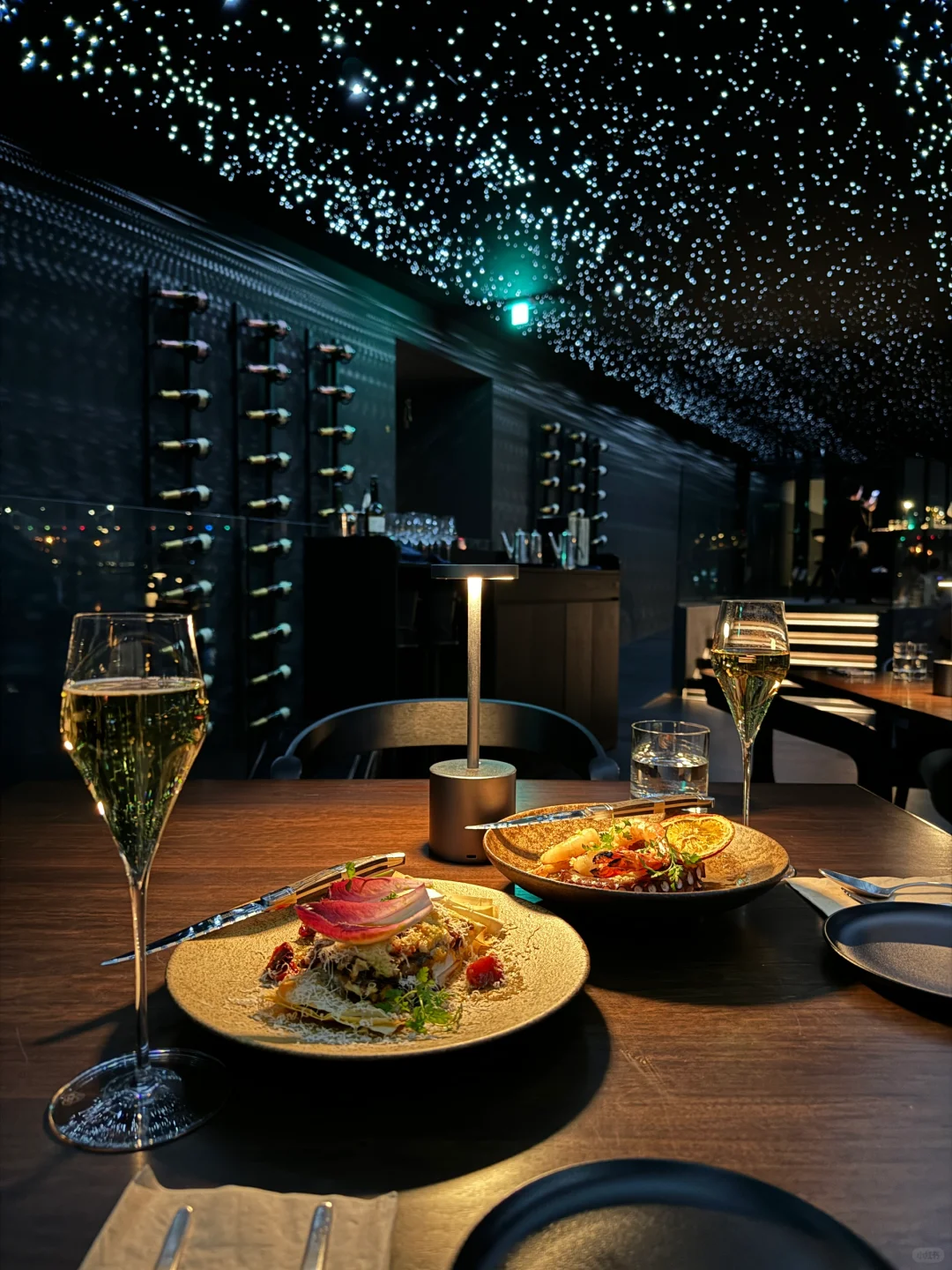 Seoul-녹트(noct), Seoul Han River starry sky restaurant, Han River city night view