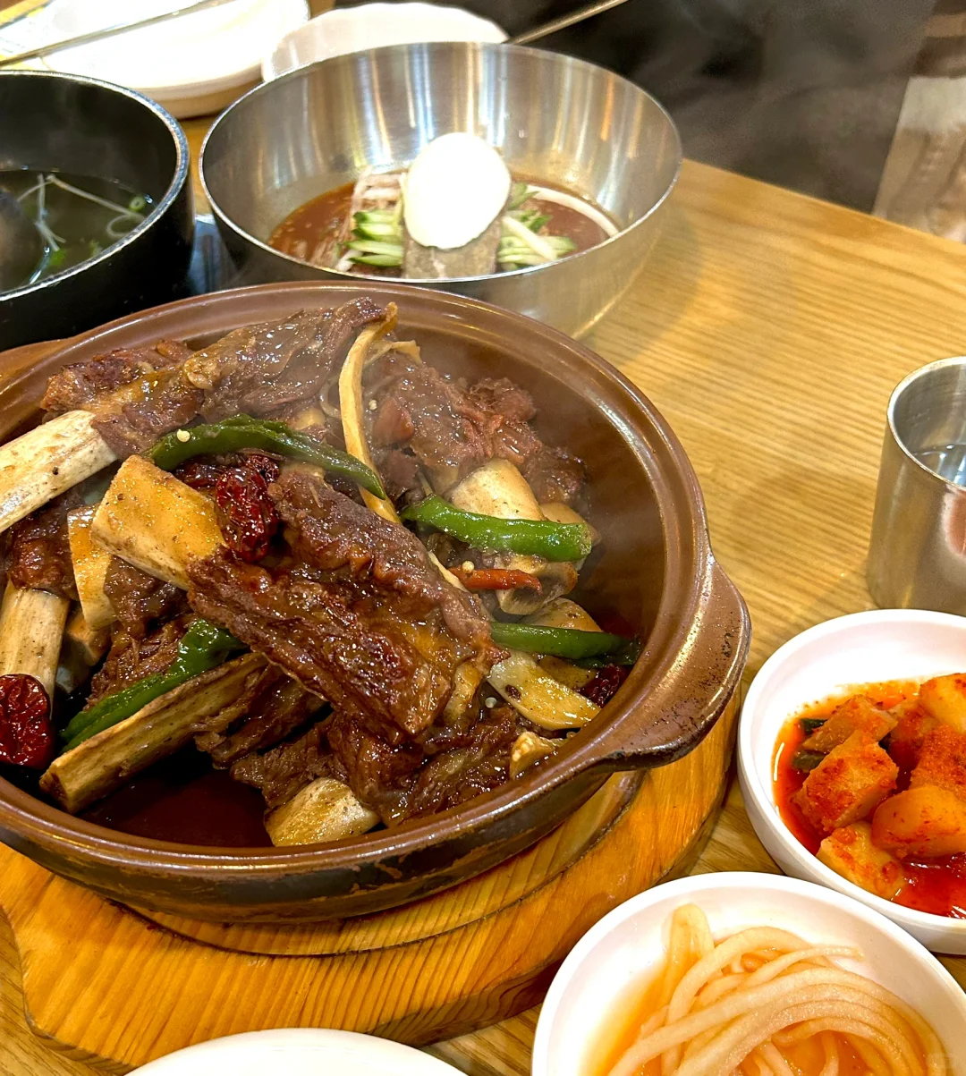 Seoul-강남면옥Gangnam Myeonok, Beef ribs are delicious,a must-visit Gangnam noodle house when you come to Korea!