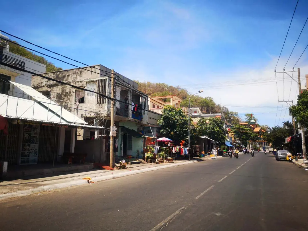 Ho Chi Minh-Vung Tau, a small town in Vietnam, a coastal city 110 kilometers away from Ho Chi Minh City