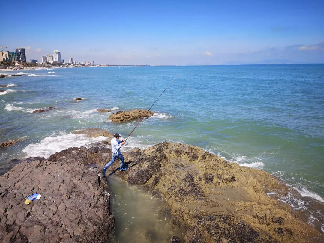 Ho Chi Minh-Vung Tau, a small town in Vietnam, a coastal city 110 kilometers away from Ho Chi Minh City