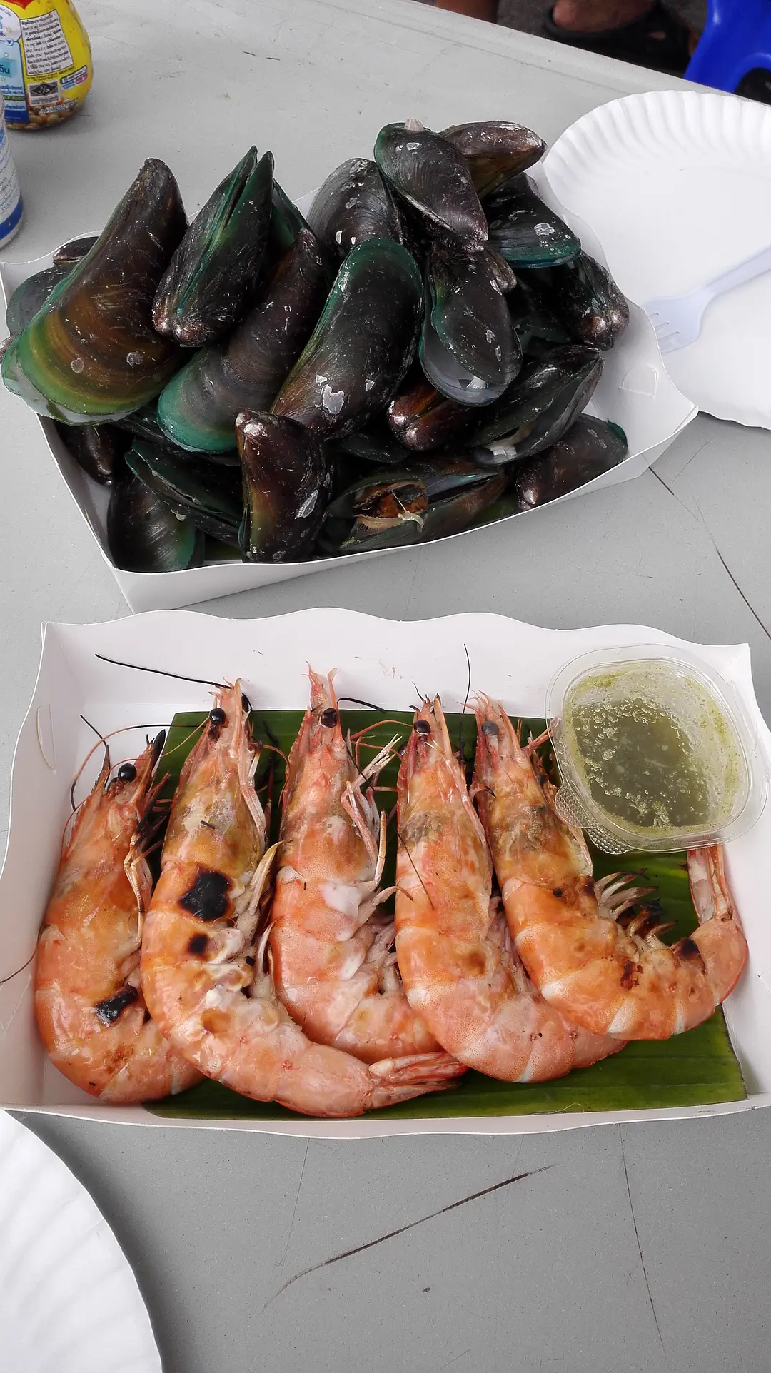 Krabi-Night market in Krabi Island, Thailand, a paradise for gourmet food