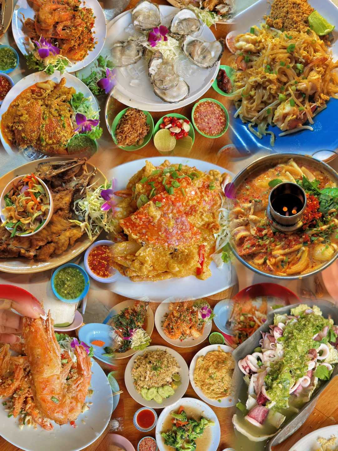 Krabi-Family restaurant, eat seafood in Krabi, cost-effective and delicious