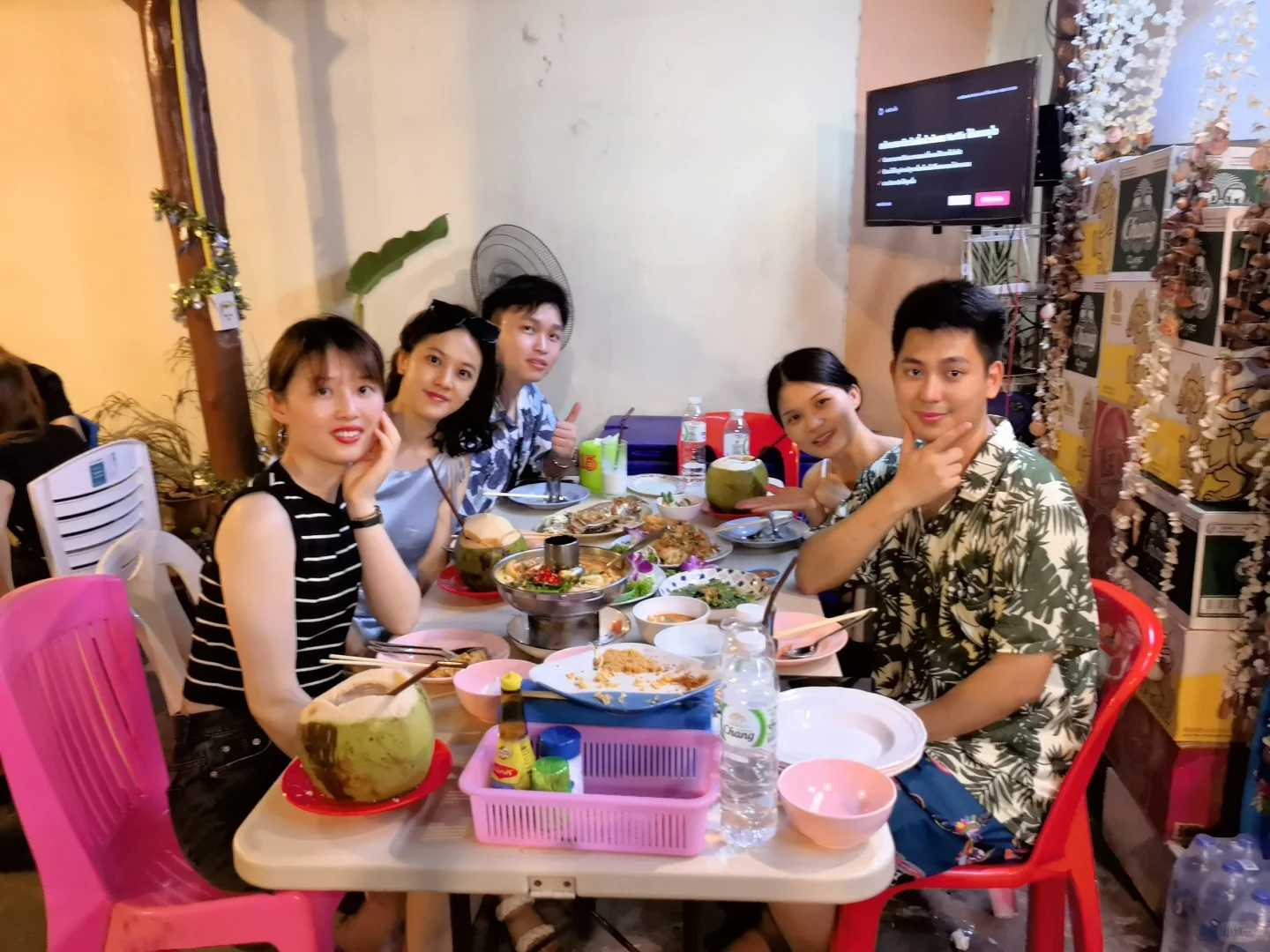 Krabi-Family restaurant, eat seafood in Krabi, cost-effective and delicious