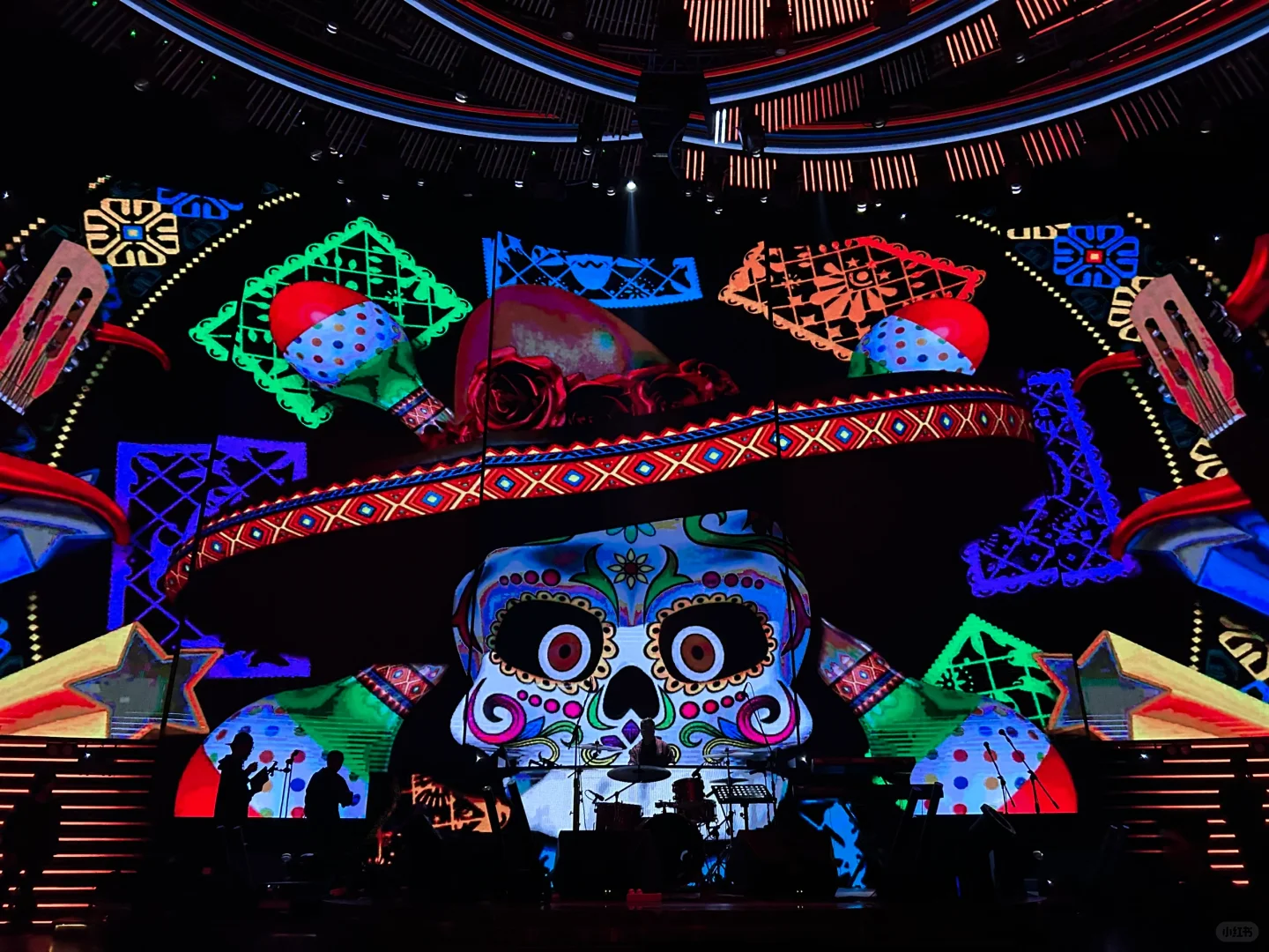 Jakarta-H club Day of the Dead theme in SCBD area, Jakarta, Indonesia