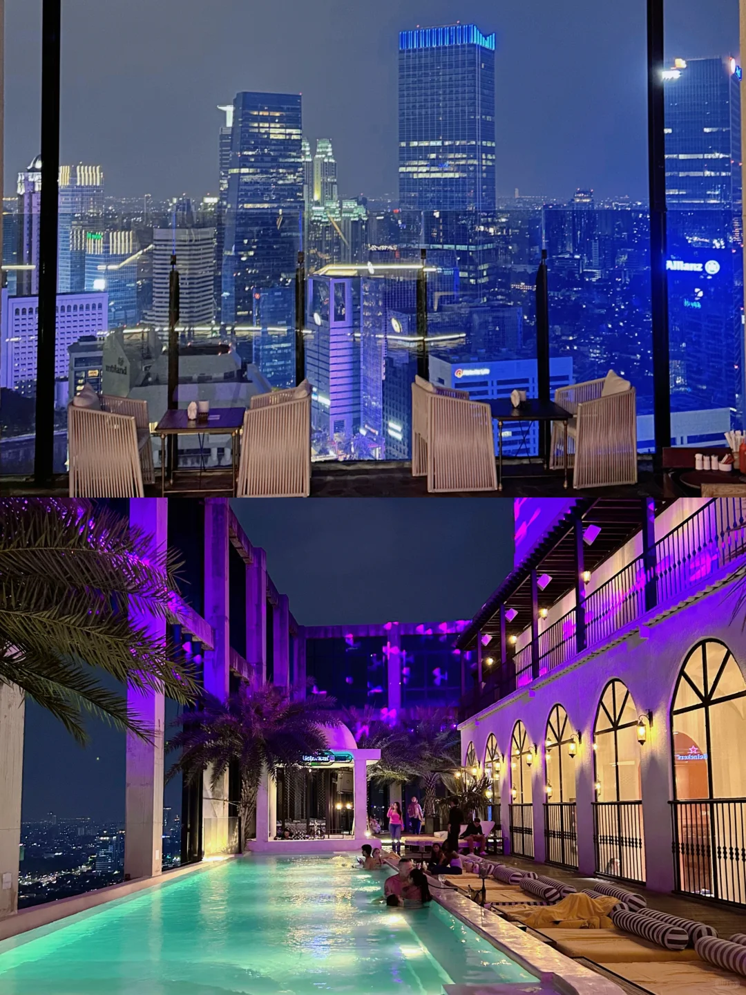 Jakarta-The best hotel bar in Jakarta Rooftop bar with the best atmosphere Cafe Cali