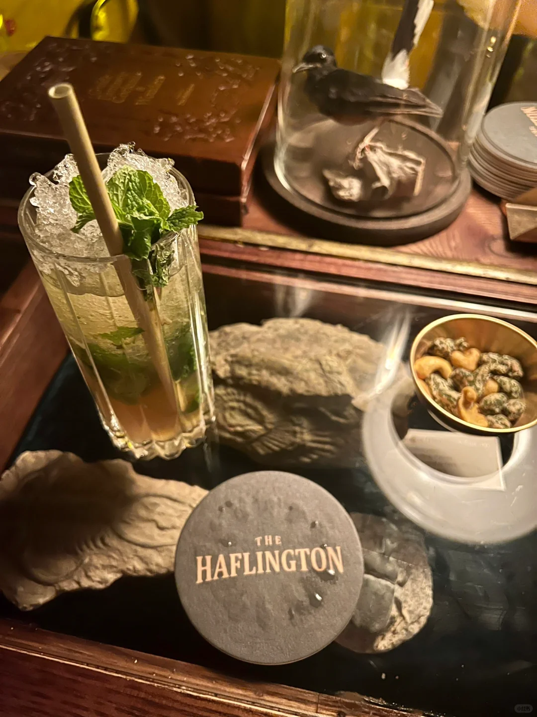 Hanoi-The Haflington, a hidden bar in Hanoi, Vietnam, has a great atmosphere