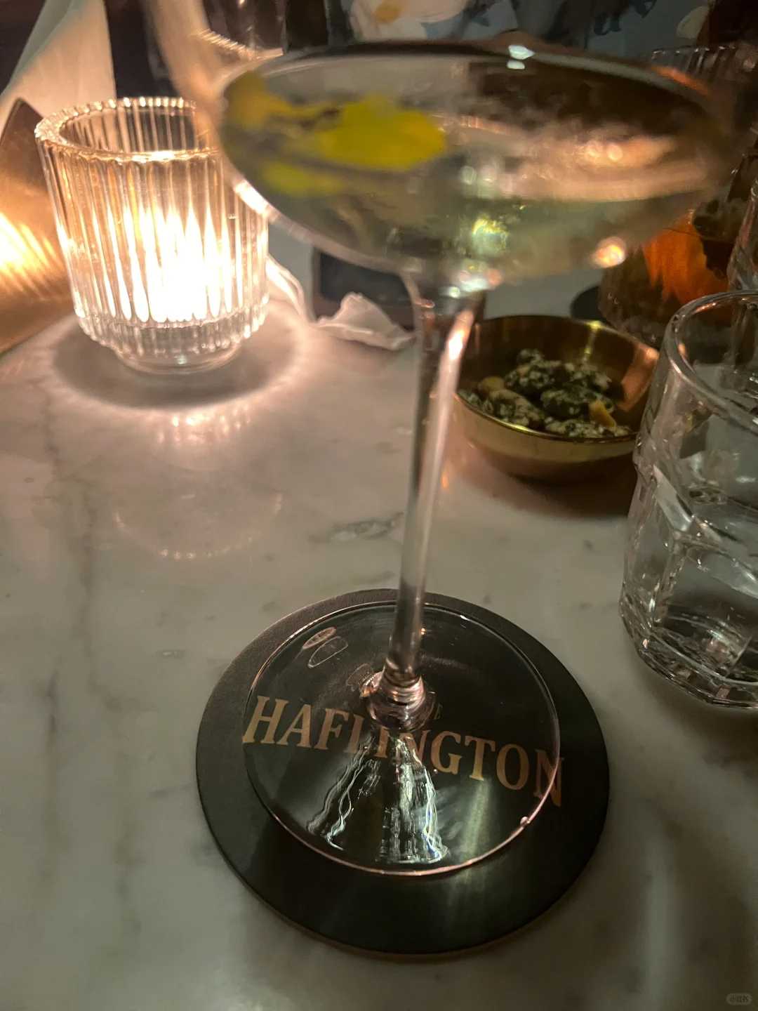 Hanoi-The Haflington cocktail bar in Hanoi, with a dinosaur skeleton hanging from the roof