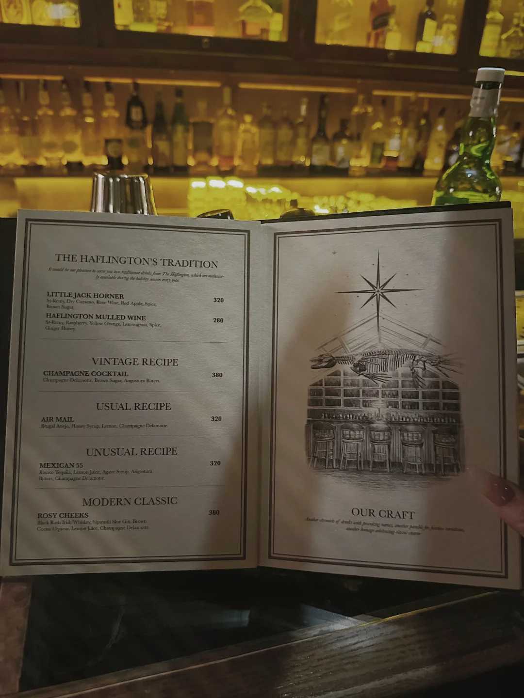 Hanoi-The Haflington Bar in Hanoi, Vietnam, with museum-style decoration