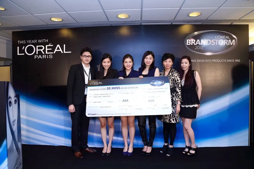 Hong kong-L'Oreal Business Competition Brandstorm Hong Kong Champion Strategy