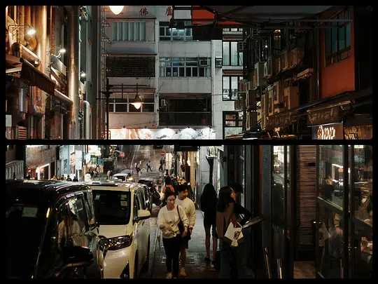Hong kong-The streets and alleys of Hong Kong have a strong Hong Kong and Taiwan style and beautiful neon lights.