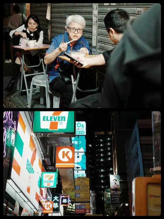 Hong kong-The streets and alleys of Hong Kong have a strong Hong Kong and Taiwan style and beautiful neon lights.