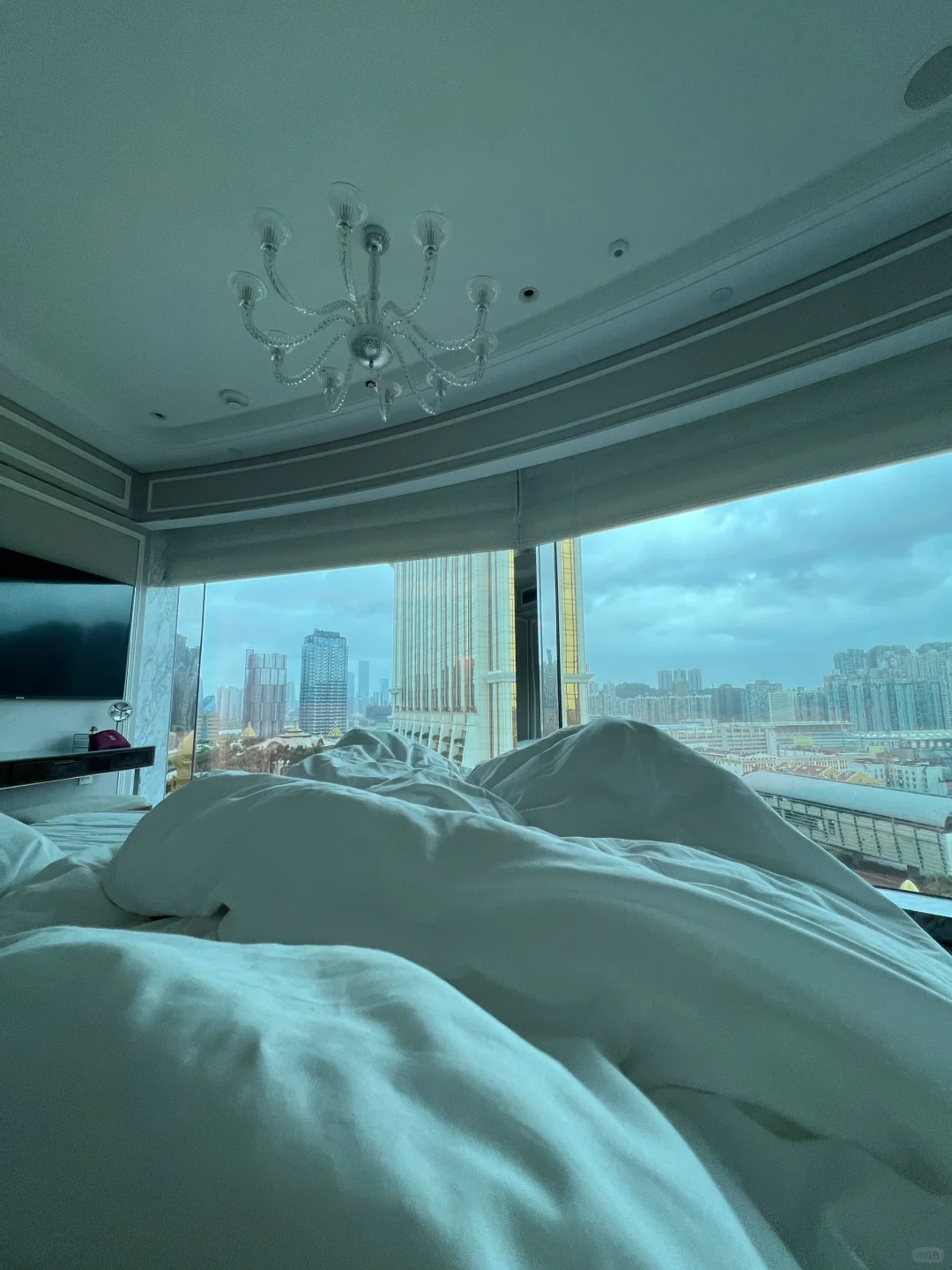 Macao-Raffles Hotel Macau, such a beautiful hotel that you don’t want to leave