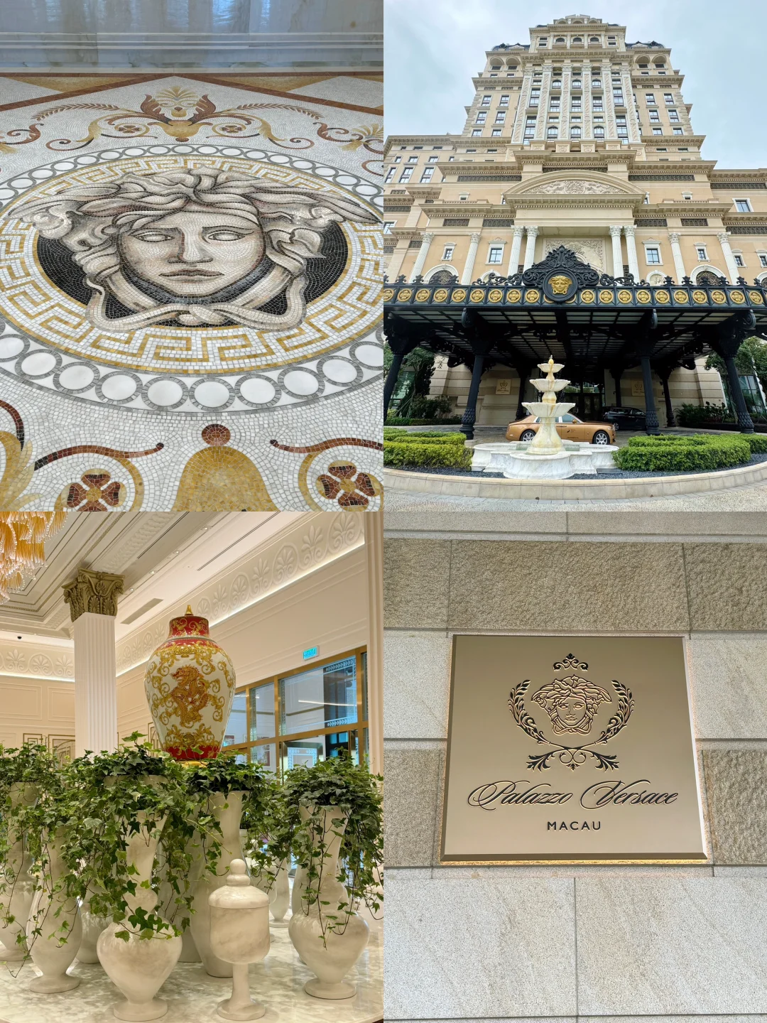 Macao-Asia's first, Macau Versace Hotel afternoon tea and accommodation experience detailed version