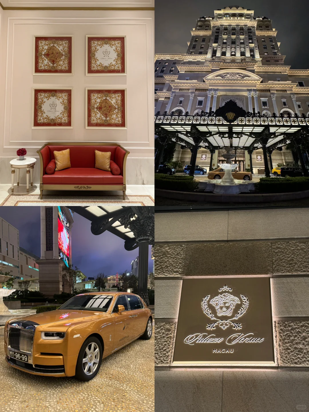Macao-Asia's first, Macau Versace Hotel afternoon tea and accommodation experience detailed version