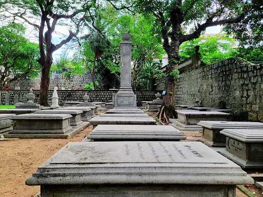 Macao-Oriental Foundation Site, Macau Old Christian Cemetery, built in 1821