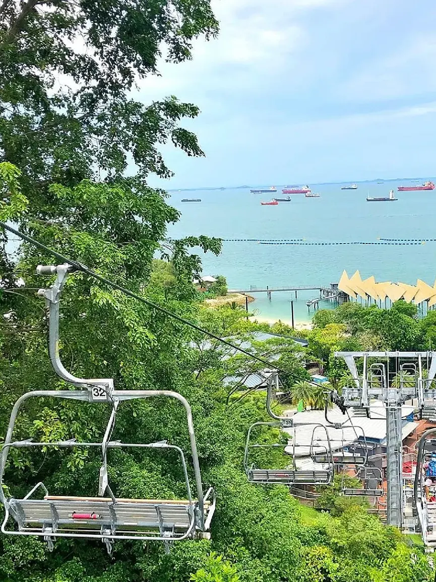 Singapore-Follow [Love Brother and Sister] to visit Singapore Travel Guide (Part 6) East/West Coast Park/Sentosa