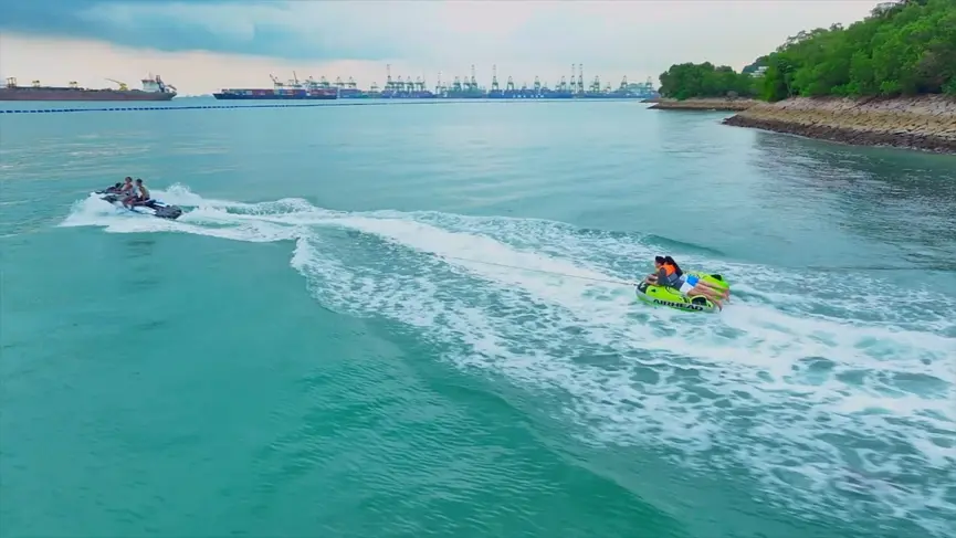 Singapore-Follow [Love Brother and Sister] to visit Singapore Travel Guide (Part 6) East/West Coast Park/Sentosa
