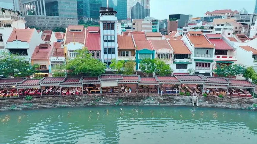 Singapore-Follow [Love Brother and Sister] to visit Singapore Travel Guide (Part 3) Boat Quay/National Gallery Singapore/Chemes Square