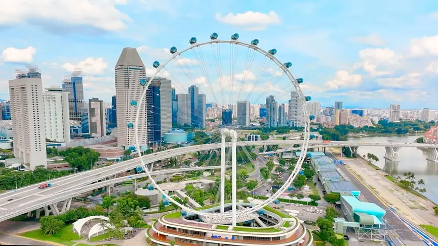 Singapore-Follow [Love Brother and Sister] to visit Singapore Travel Guide (Part 2) Marina Bay