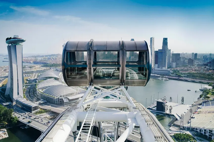 Singapore-Follow [Love Brother and Sister] to visit Singapore Travel Guide (Part 2) Marina Bay