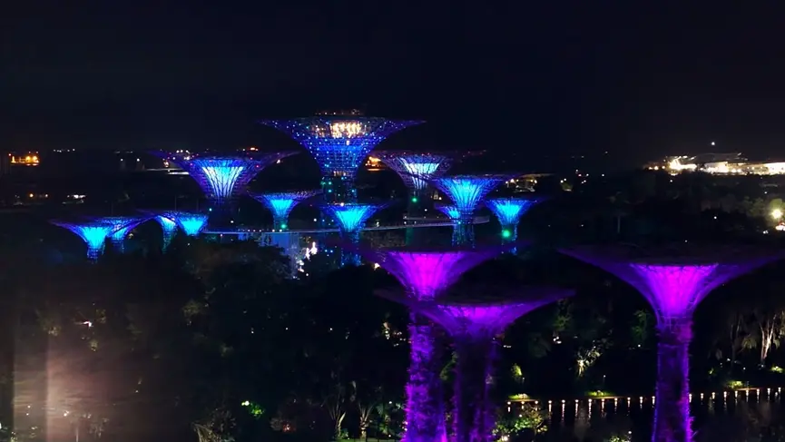 Singapore-Follow [Love Brother and Sister] to visit Singapore Travel Guide (Part 2) Marina Bay