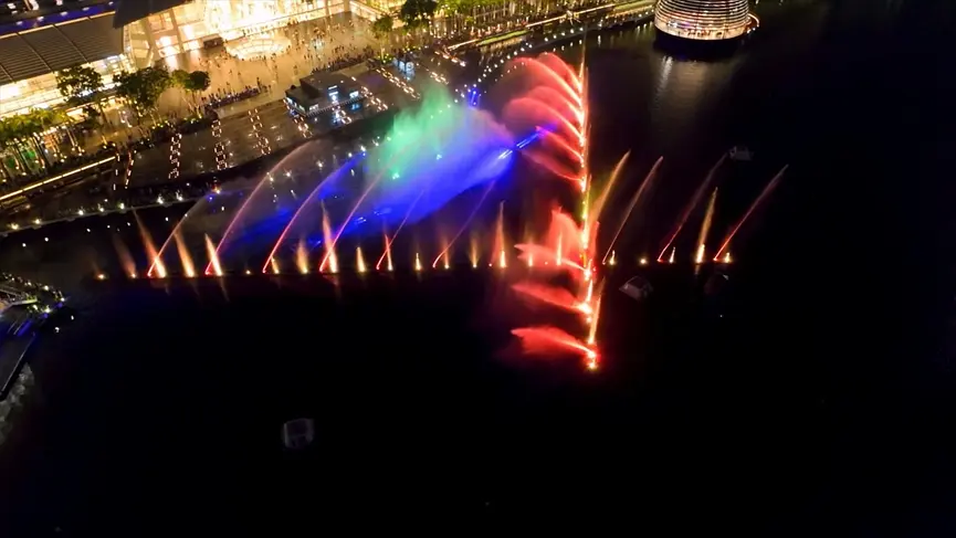 Singapore-Follow [Love Brother and Sister] to visit Singapore Travel Guide (Part 2) Marina Bay