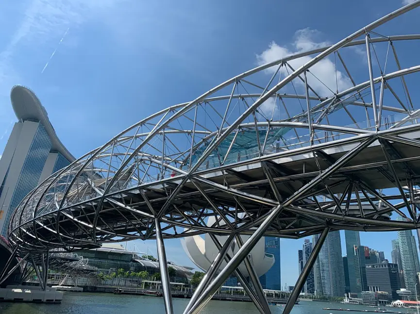 Singapore-Follow [Love Brother and Sister] to visit Singapore Travel Guide (Part 2) Marina Bay