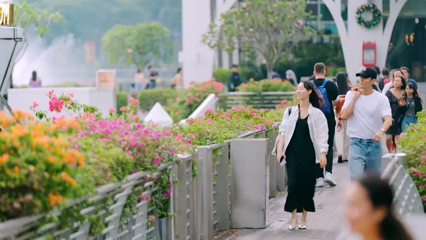 Singapore-Follow [Love Brother and Sister] to visit Singapore Travel Guide (Part 2) Marina Bay