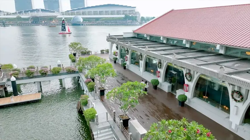 Singapore-Follow [Love Brother and Sister] to visit Singapore Travel Guide (Part 2) Marina Bay