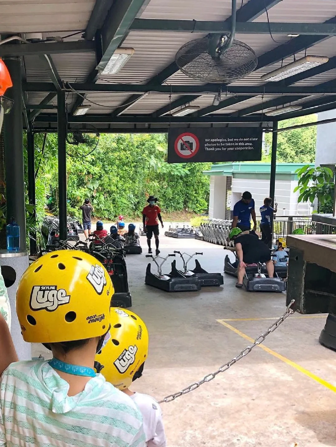 Singapore-Skyline Luge Experience in Sentosa, Singapore, the only luge in Southeast Asia